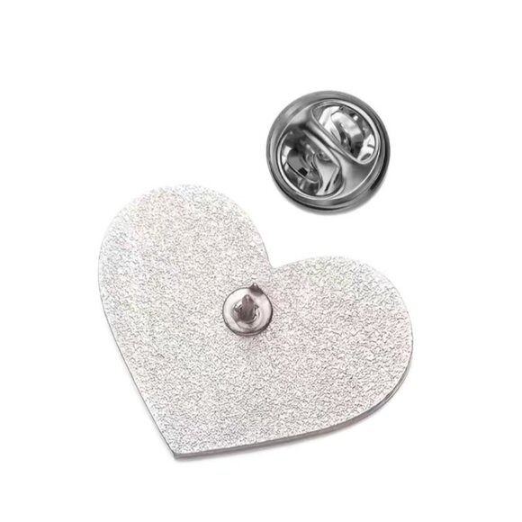 ALL TOO WELL Swiftie Taylor Swift Heart Pin NEW - Picture 3 of 3